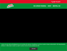Tablet Screenshot of loddepizzeria.se